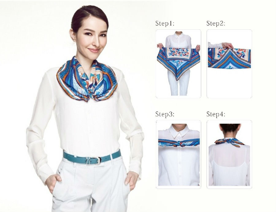 Comment Nouer un Foulard en Soie (2)